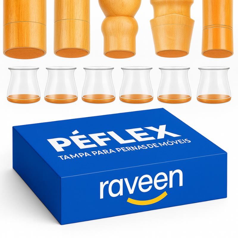 Tampa Para Pernas de Móveis - PéFlex®