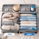SpaceMax™ – Kit Organizador a Vácuo + Bomba Elétrica