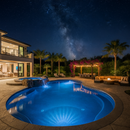 Kit Iluminação LED RGB para Piscina – Sem Fio e com Controle