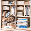 SpaceMax™ – Kit Organizador a Vácuo + Bomba Elétrica