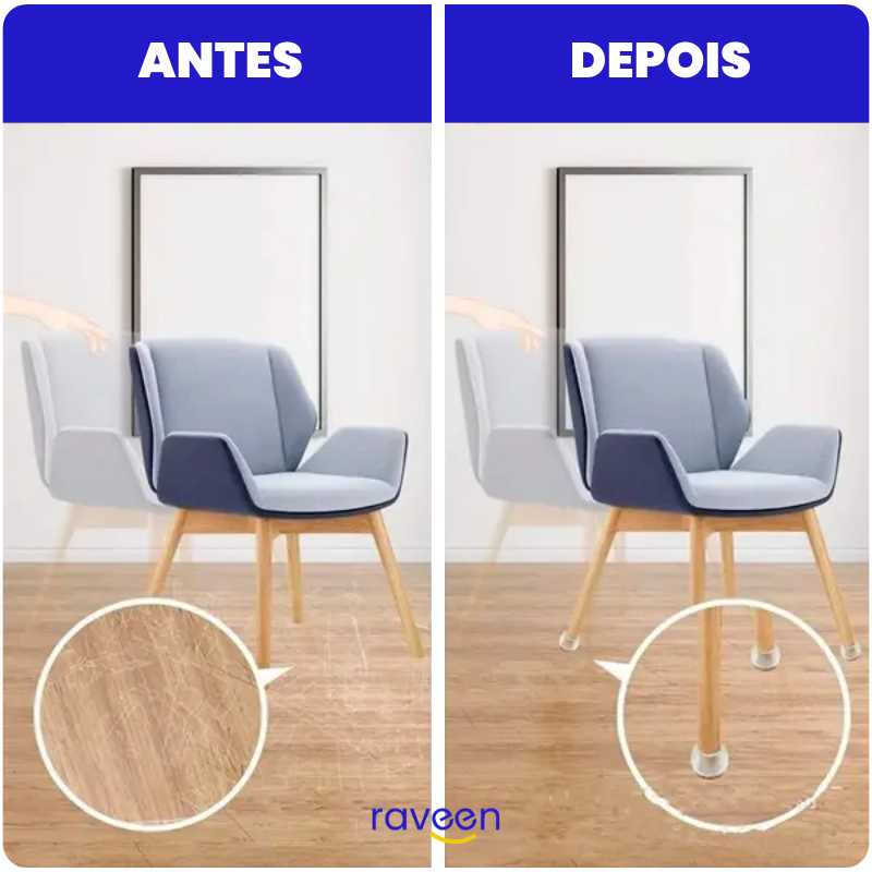 Tampa Para Pernas de Móveis - PéFlex®