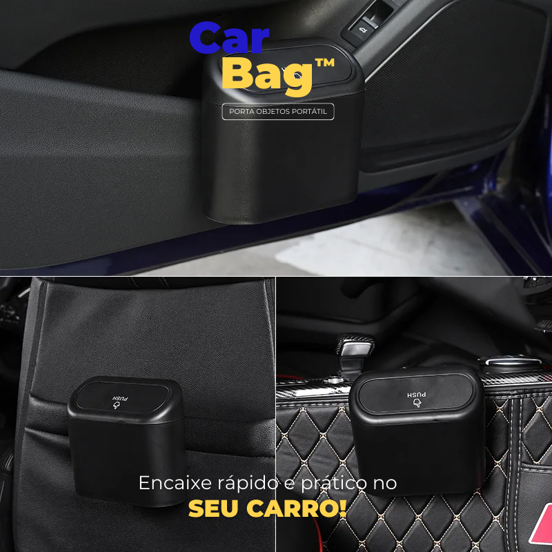 CarBag™ - Porta Resíduos/Objetos para Carro