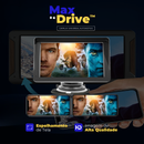 Central Multimídia Universal Com CarPlay/Android Auto - MaxDrive™
