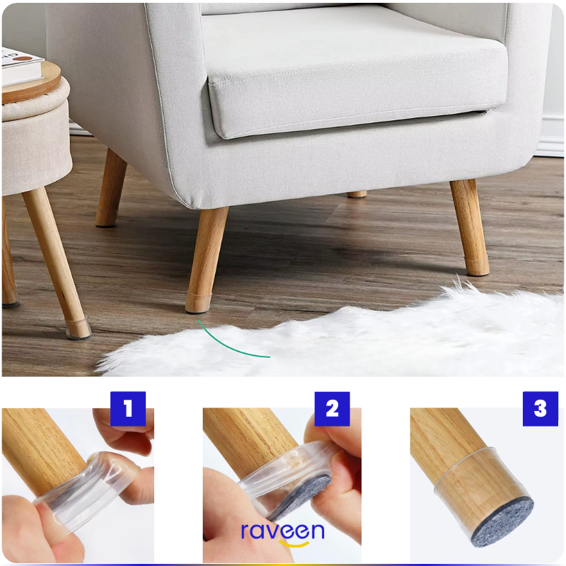 Tampa Para Pernas de Móveis - PéFlex®