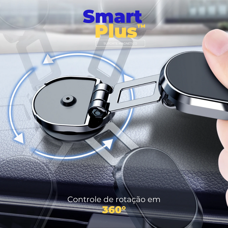 Suporte Magnético para Celular Automotivo - SmartPlus™