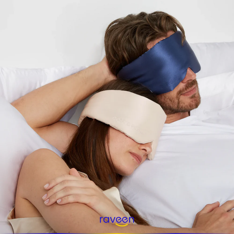 Deep Sleep™ - Máscara de Sono de Seda