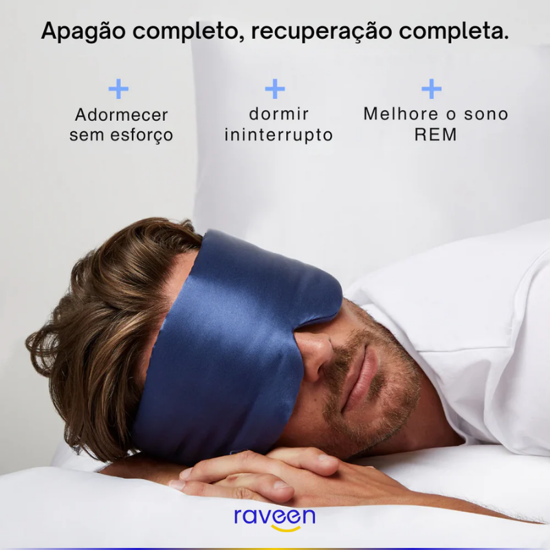 Deep Sleep™ - Máscara de Sono de Seda