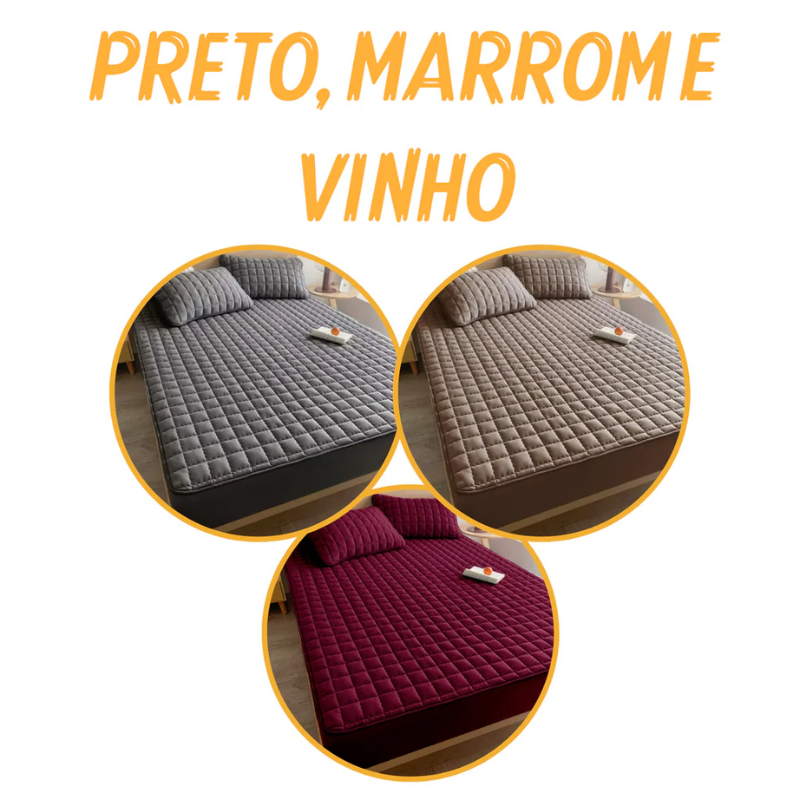 Jogo de Cama Impermeável Premium – Hydra Soft™ [COMPRE 1, LEVE 3]