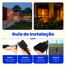Kit de Luminárias Vagalume com Energia Solar